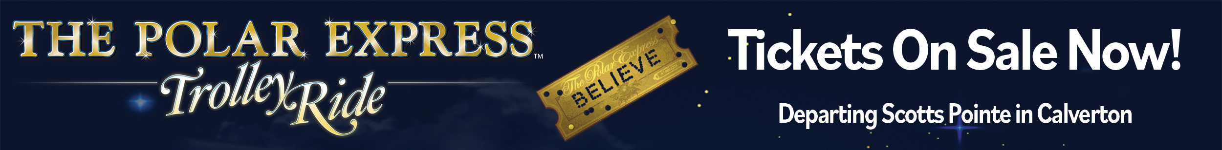The Polar Express Trolley Ride - Tickets on sale now!